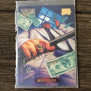 ’94 Marvel Masterpieces trading card: Kingpin #62 (Gold for Signature Series)